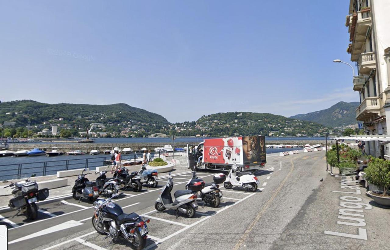 Appartamento Esclusivo Fronte Lago, In Centro A Como Con Garage Εξωτερικό φωτογραφία